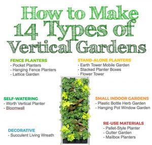 How to Make 14 Types of Vertical Gardens