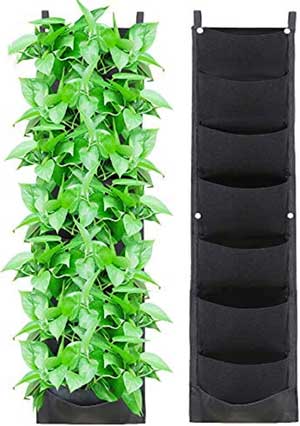 Indoor Pocket Planters with Waterproof Backside for Homes and office