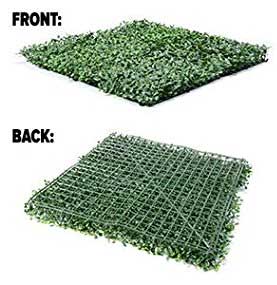 NatraHedge Artificial Hedge Panels - Boxwood