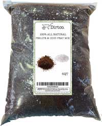 Hydroponic Soil Containing Coco Peat and Perlite Together