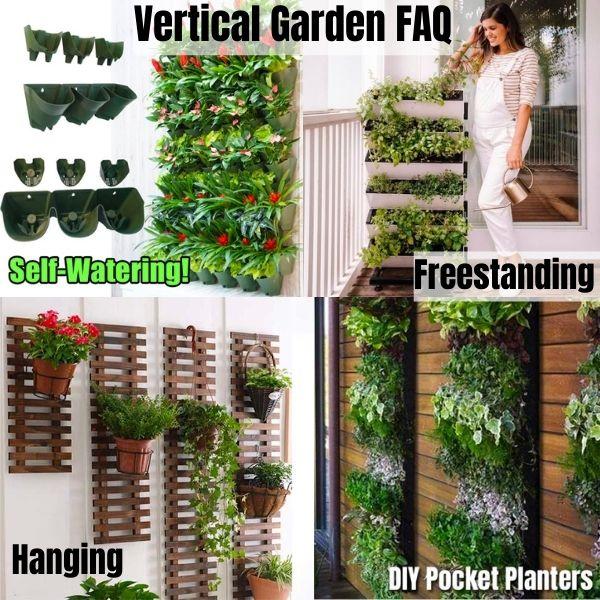 How to Make a Vertical Garden FAQ